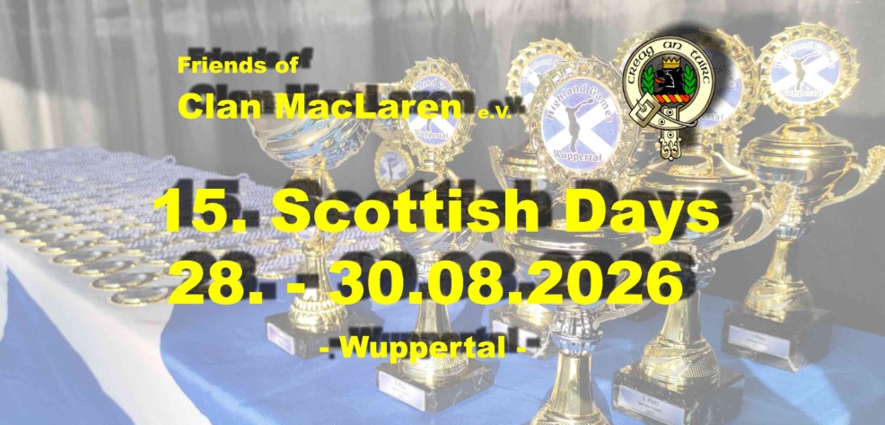 Scottish Days 2026 Wuppertal